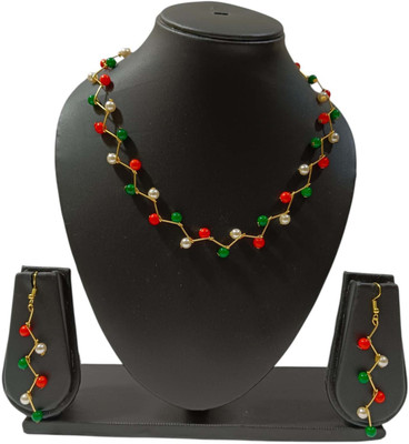 UTTARAI Alloy Multicolor Jewellery Set(Pack of 1)