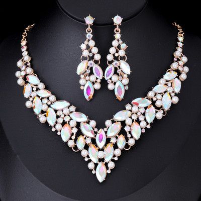 Gehney joy of jewels Stainless Steel Gold-plated Multicolor, Pink, White Jewellery Set(Pack of 2)