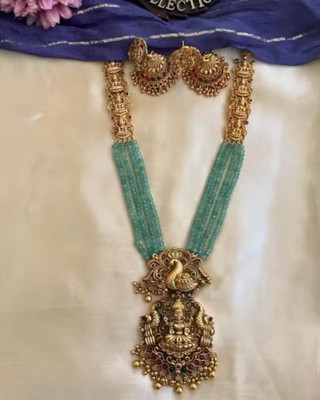 YIMBLI Brass Gold-plated Multicolor Jewellery Set(Pack of 1)