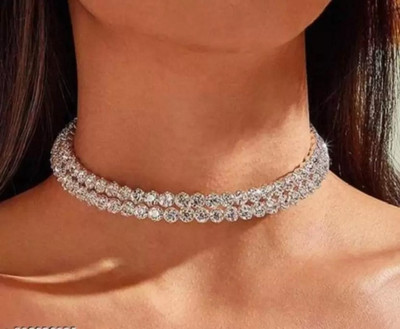 ONLINE JMS Alloy Silver Jewellery Set(Pack of 1)
