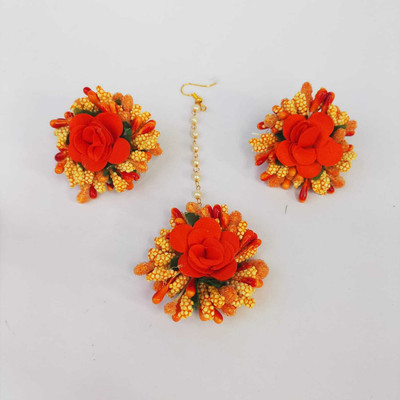 Gayatri Fabric Multicolor Jewellery Set(Pack of 1)