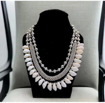 Samridhi DC Alloy Silver Jewellery Set(Pack of 1)