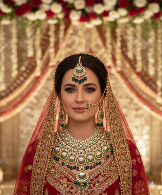 ORAVIA Alloy Gold-plated Multicolor Jewellery Set(Pack of 1)