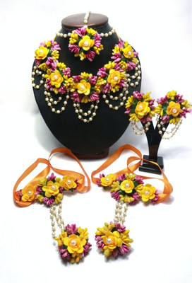 ringzinnie Copper Pink, Yellow, Multicolor Jewellery Set(Pack of 1)
