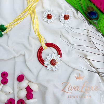 aggy Clay Multicolor Jewellery Set(Pack of 1)