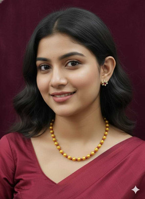 Mohini enterprises Mother of Pearl Gold-plated Multicolor, Yellow, Red Jewellery Set(Pack of 1)