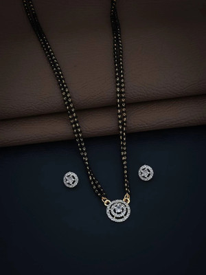 CLONEO Alloy Gold-plated White Jewellery Set(Pack of 3)