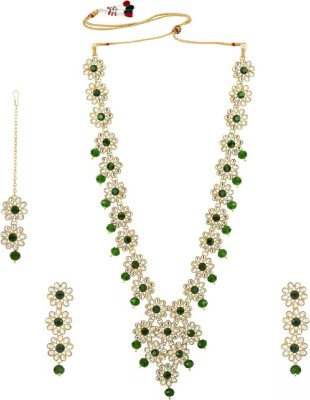 catalyst venture Alloy Green, White Jewellery Set(Pack of 1)