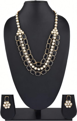 RAUNAK CREATION Alloy Black Jewellery Set(Pack of 1)