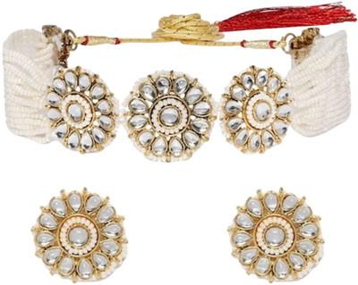 ANOUK Alloy Gold Jewellery Set(Pack of 1)