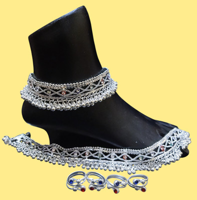 BhoriwalAndSons Alloy Silver Silver Jewellery Set(Pack of 1)