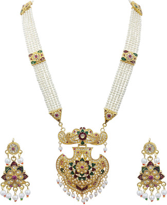 Anahat collection Alloy Multicolor Jewellery Set(Pack of 1)