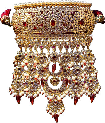 ROHIDAZ Alloy Gold-plated Multicolor Jewellery Set(Pack of 1)