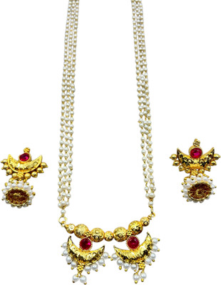 Antiquejewellry Copper Copper Multicolor Jewellery Set(Pack of 1)