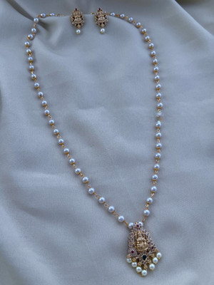 ROFARWORD Brass, Copper Gold-plated Gold Jewellery Set(Pack of 1)