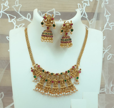 Joyful Alloy Multicolor Jewellery Set(Pack of 1)