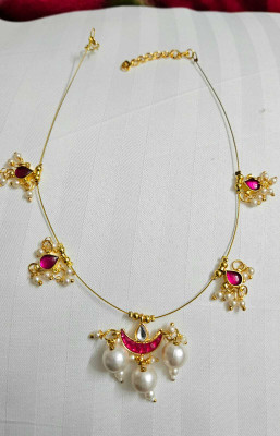 prime shopy Alloy Pink Jewellery Set(Pack of 1)