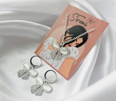 Jewelsbysirani Alloy Silver Silver Jewellery Set(Pack of 1)