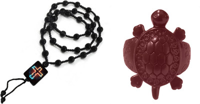 KINGSTYLEIMPEX Dori, Alloy Black, Maroon Jewellery Set(Pack of 1)