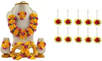 12SEASONS Fabric Multicolor Jewellery Set(Pack of 1)