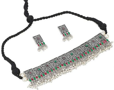 Lathar Alloy Multicolor Jewellery Set(Pack of 1)