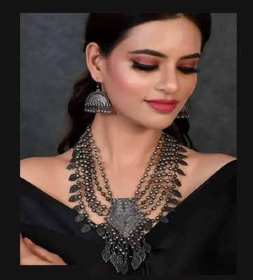 Samridhi DC Alloy Silver Jewellery Set(Pack of 1)