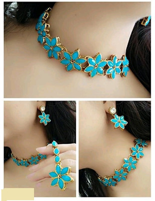 catalyst venture Copper Copper Blue Jewellery Set(Pack of 1)