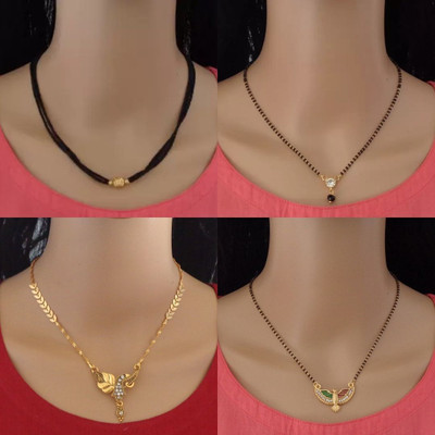 Dency Traditional Jewellery Alloy Mangalsutra For Women Alloy Mangalsutra