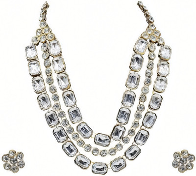 RAUNAK CREATION Alloy White Jewellery Set(Pack of 1)