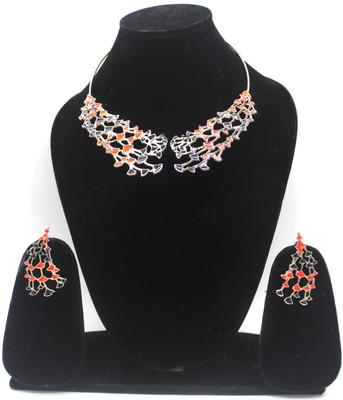 Shining Angel Alloy Multicolor Jewellery Set(Pack of 1)
