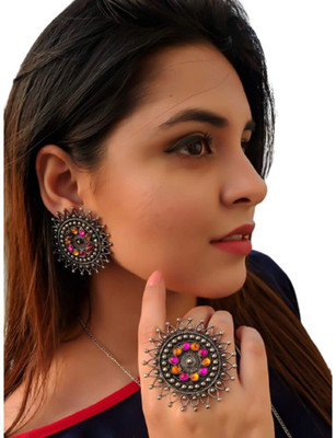 Shineher Metal Multicolor Jewellery Set(Pack of 1)