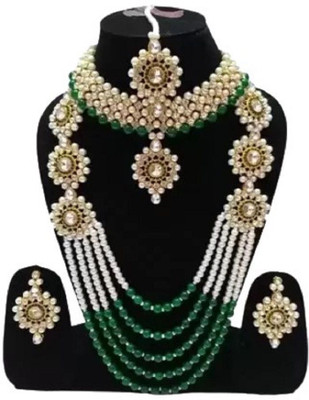 JMBW INTERNATIONAL Alloy Green Jewellery Set(Pack of 1)