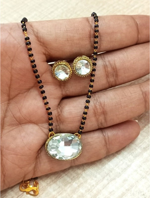 DHIVARA Brass Copper Black Jewellery Set(Pack of 1)