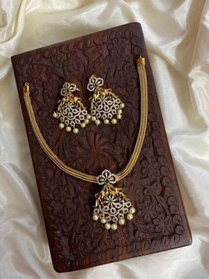 ANOUK Brass Gold-plated Gold Jewellery Set(Pack of 1)