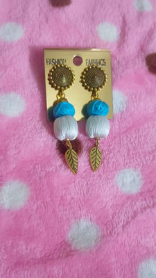 BKDBazar Wood Blue Jewellery Set(Pack of 1)