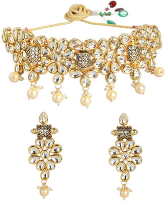 ANOUK Brass Gold-plated Gold Jewellery Set(Pack of 1)