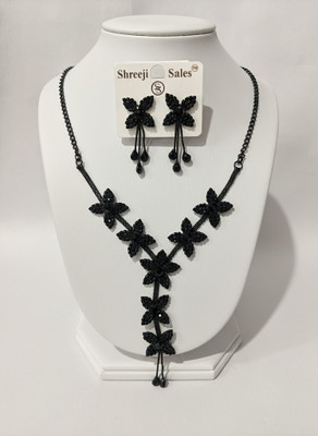 Zunerah creations Alloy Black Jewellery Set(Pack of 1)