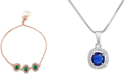 SRK Fashions Alloy Multicolor Jewellery Set(Pack of 2)