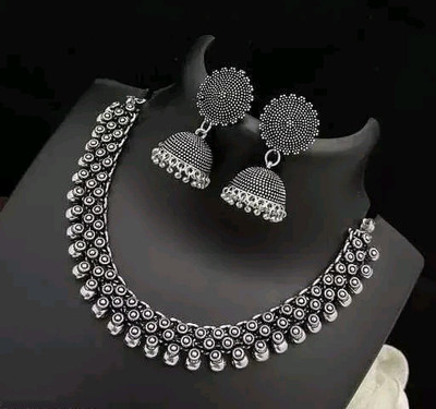 MilanAarts Brass Silver Jewellery Set(Pack of 1)