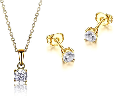 RAGABANDHA DESIGN STUDIO Brass Gold Jewellery Set(Pack of 1)