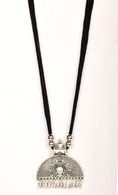 A S enterprize Oxidised Silver Silver Jewellery Set(Pack of 1)