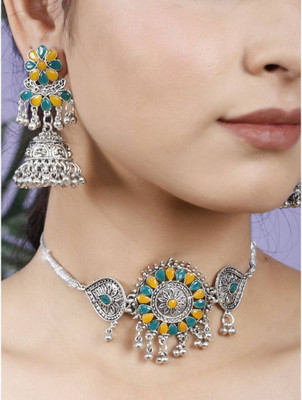 SKG Fashion Store Alloy Multicolor Jewellery Set(Pack of 1)