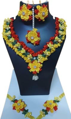 SREEKANT MAHALI Fabric Multicolor Jewellery Set(Pack of 6)