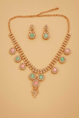 Maruti king Brass Rose Gold Jewellery Set(Pack of 1)