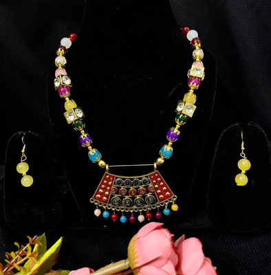 Shyneup Alloy Multicolor Jewellery Set(Pack of 3)
