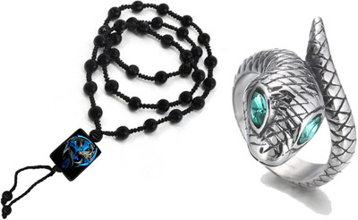 Dynamic Retail Global Dori, Alloy Black, Silver Jewellery Set(Pack of 1)