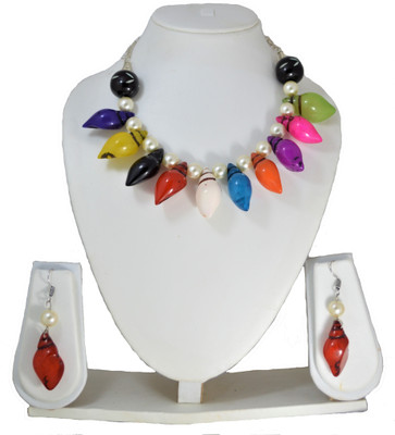 LIBNIQUE FASHION Plastic Multicolor Jewellery Set(Pack of 1)