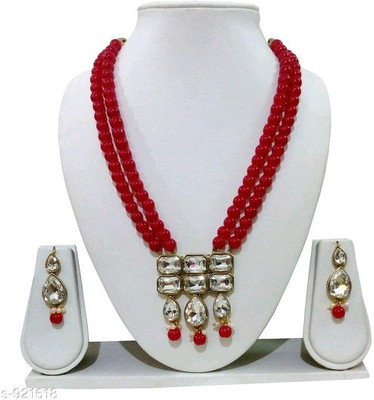 house of common Copper Copper Red Jewellery Set(Pack of 1)