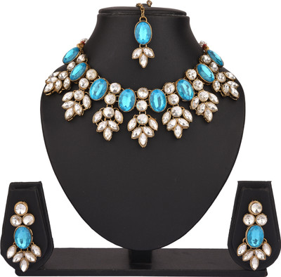 catalyst venture Alloy Copper Blue, White Jewellery Set(Pack of 1)