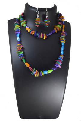 LIBNIQUE FASHION Stone Multicolor Jewellery Set(Pack of 1)